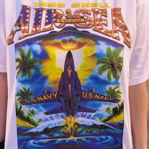 1998 Ft. Lauderdale Air & Sea Show Thrifted Tee